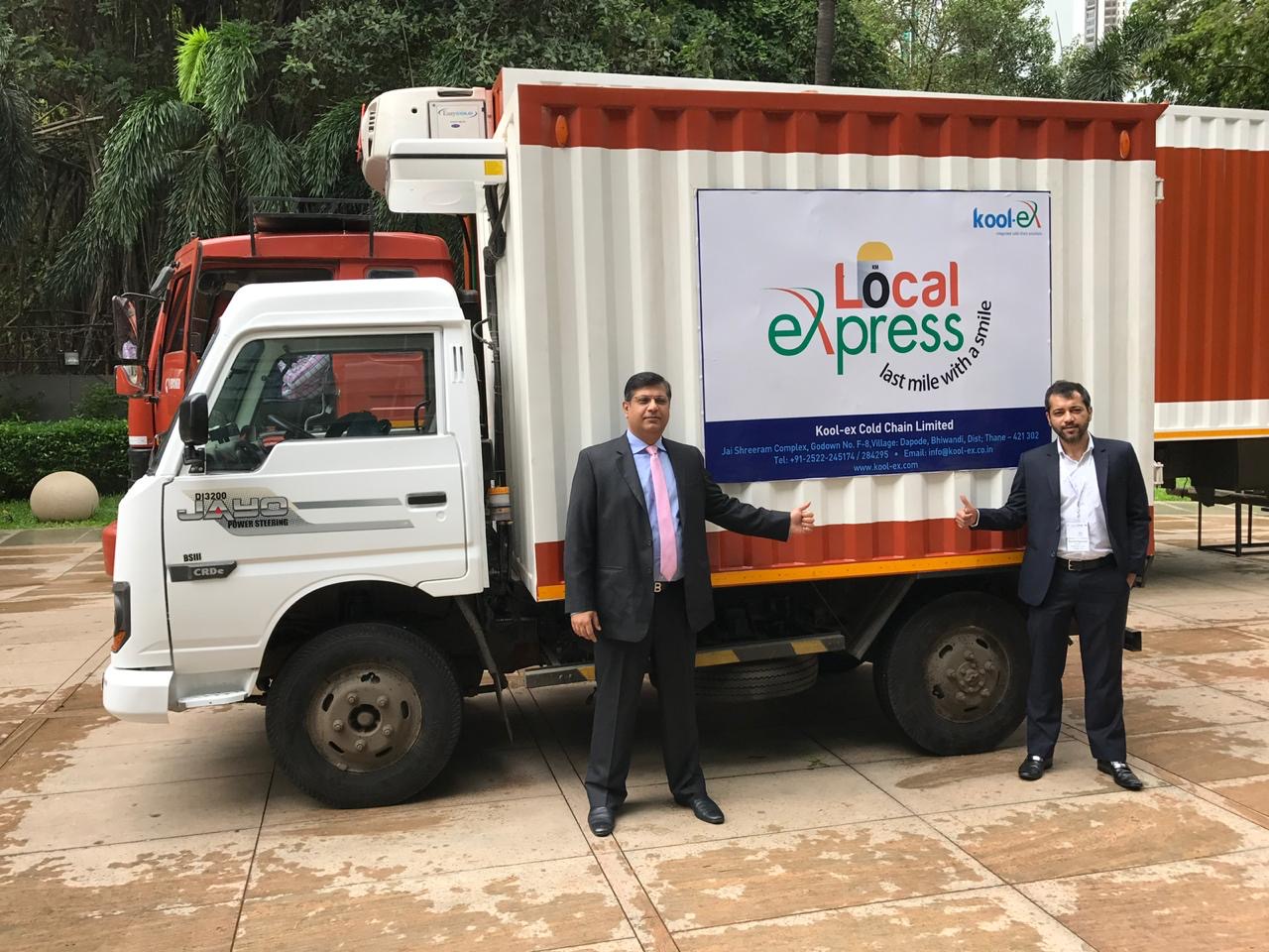 Mr. Rahul Agarwal, Director, Kool-ex Warehousing and Mr. Kunal Agarwal, Director, Kool-ex Warehousing