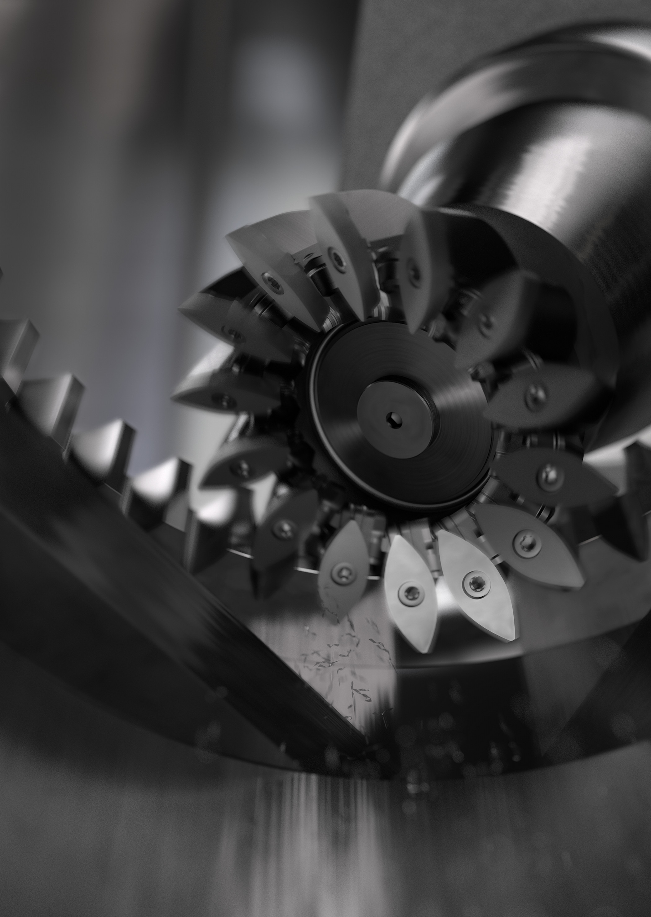 New ways of machining – 2: Power skiving, with tools like CoroMill® 180 indexable power skiving cutter, enables all machining to be carried out in one single set-up.