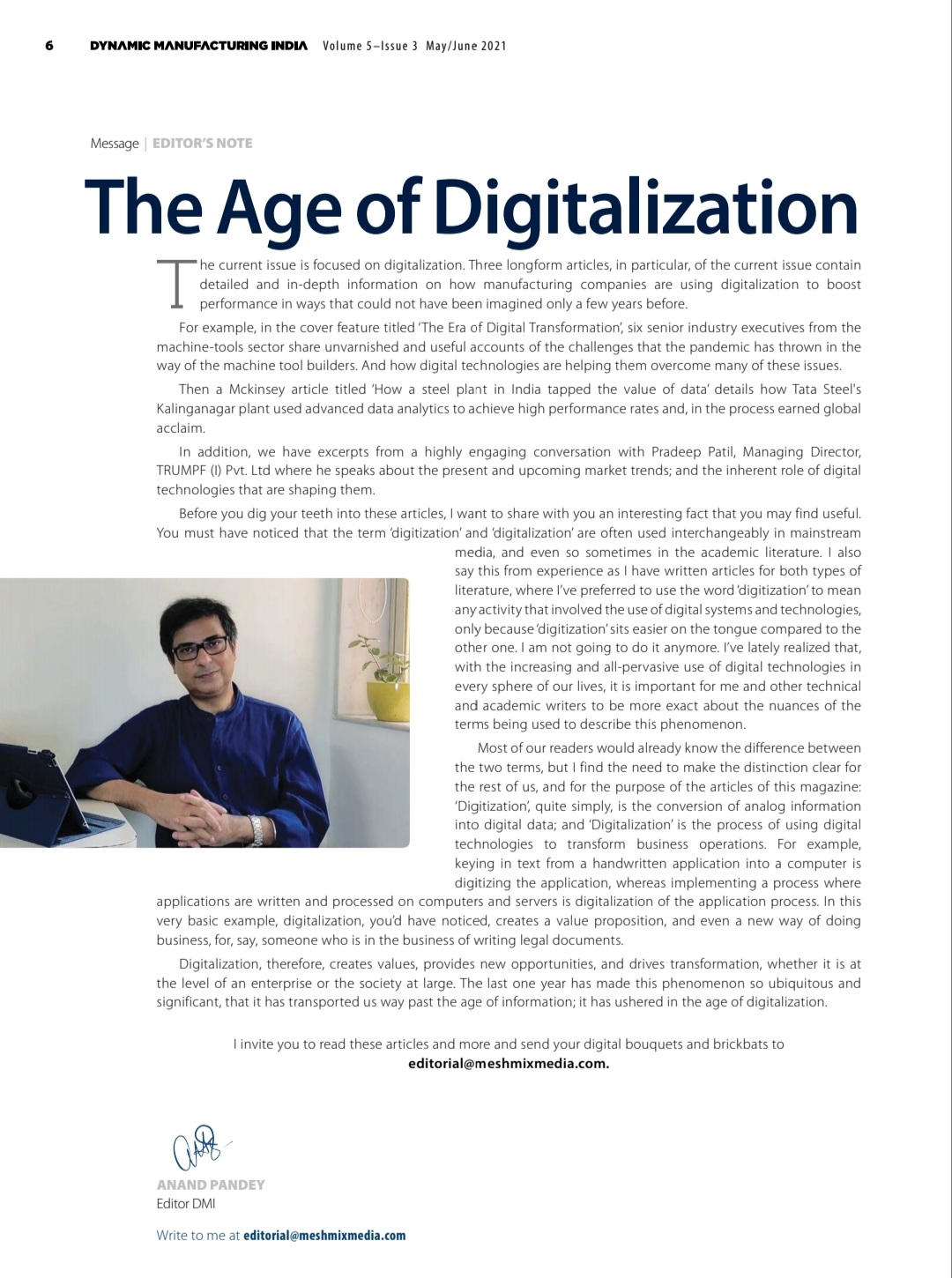 The Age of Digitalization - Machine Insider