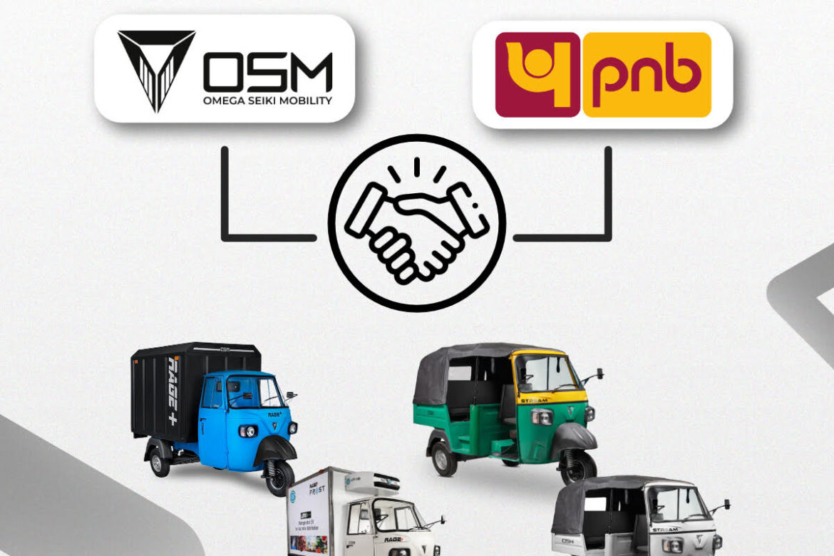 Omega Seiki Mobility partners with Punjab National Bank