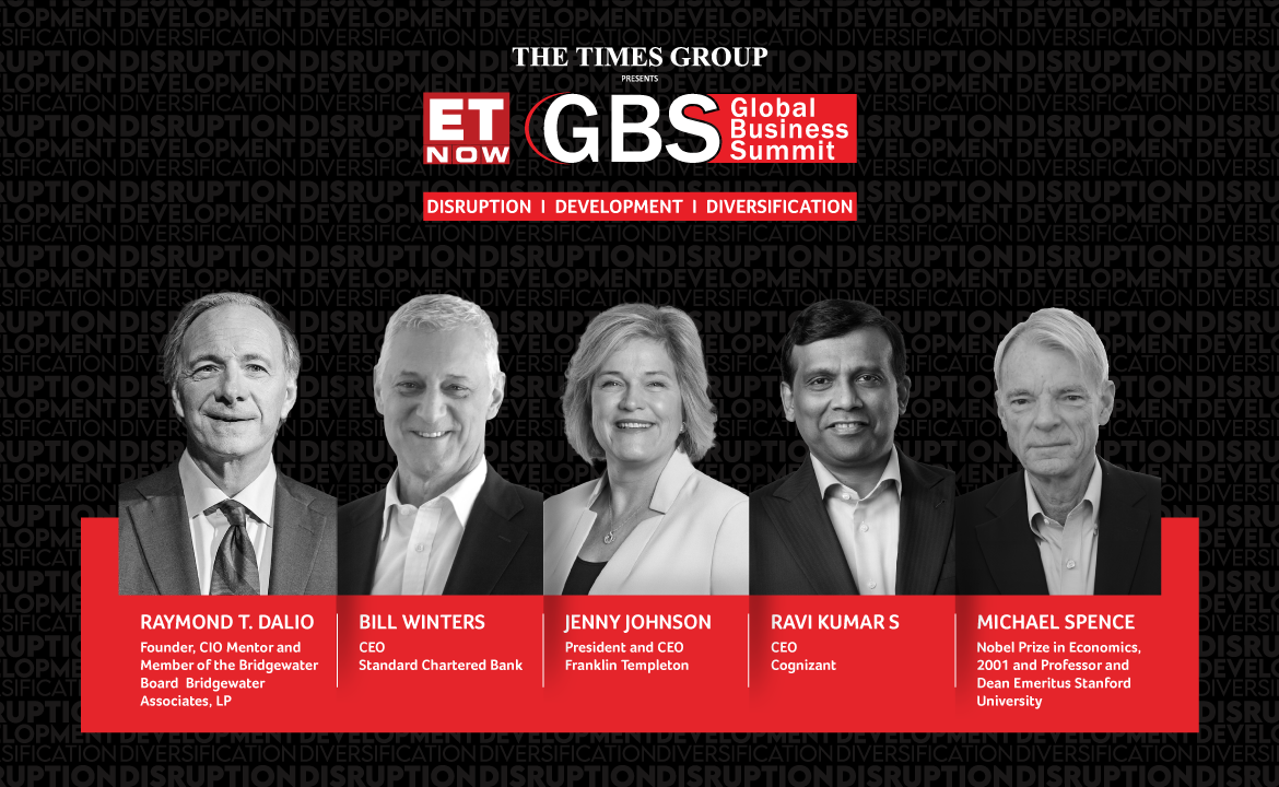The Times Group presents ET Now Global Business Summit 2024 - Business Titans and Visionaries to discuss Disruption, Development, and Diversification